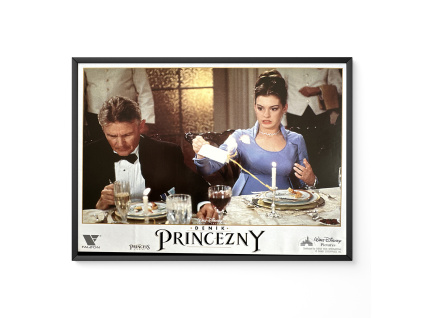 Deník princezny - Verze 1 - Filmový plakát / Fotoska / Slepka (cca A4)
