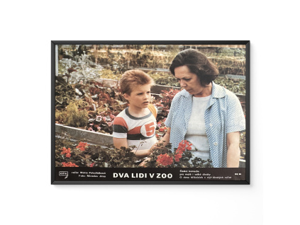 Dva lidi v ZOO - Verze 2 - Filmový plakát / Fotoska / Slepka (cca A4)