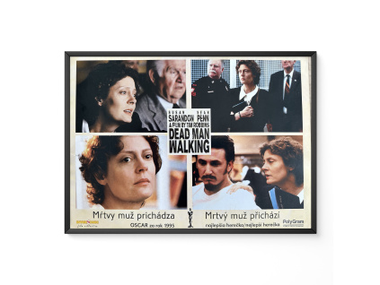 Dead Man Walking - Verze 1 - Filmový plakát / Fotoska / Slepka (cca A4)