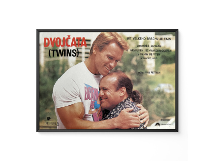 Dvojčata - Filmový plakát / Fotoska / Slepka (cca A4)