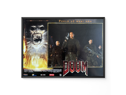 Doom - Verze 2 - Filmový plakát / Fotoska / Slepka (cca A4)