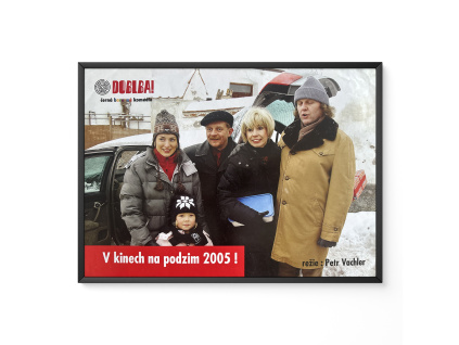 Doblba! - Verze 2 - Filmový plakát / Fotoska / Slepka (cca A4)