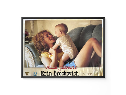 Erin Brockovich - Verze 3 - Filmový plakát / Fotoska / Slepka (cca A4)