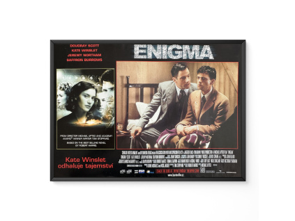 Enigma - Verze 1 - Filmový plakát / Fotoska / Slepka (cca A4)
