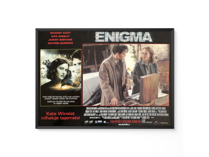 Enigma - Verze 2 - Filmový plakát / Fotoska / Slepka (cca A4)