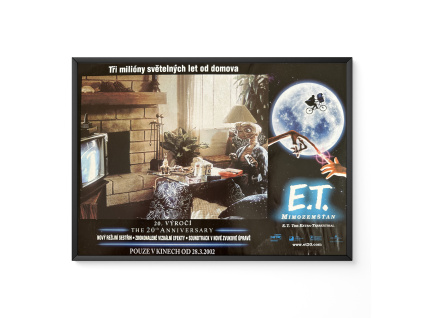E.T. - Mimozemšťan - Verze 5 - Filmový plakát / Fotoska / Slepka (cca A4)