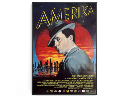 Amerika - Filmový plakát (A1)