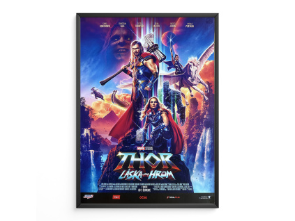 Thor - Láska jako hrom - Filmový plakát (A3)