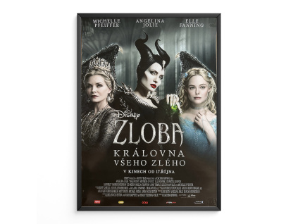 Zloba - Královna všeho zlého - Filmový plakát (A3)