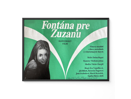 Fontána pre Zuzanu - Filmový plakát / Fotoska / Slepka (cca A4)