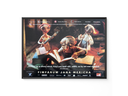 Fimfárum Jana Wericha - Verze 1 - Filmový plakát / Fotoska / Slepka (cca A4)