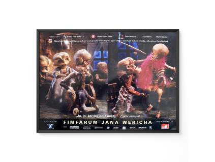 Fimfárum Jana Wericha - Verze 2 - Filmový plakát / Fotoska / Slepka (cca A4)
