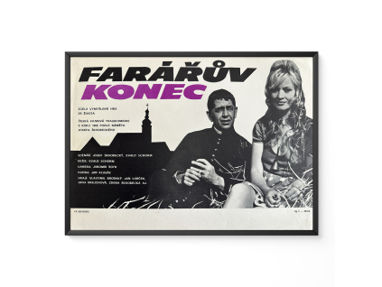 Farářův konec - Filmový plakát / Fotoska / Slepka (cca A4)