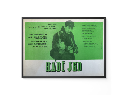 Hadí jed - Filmový plakát / Fotoska / Slepka (cca A4)