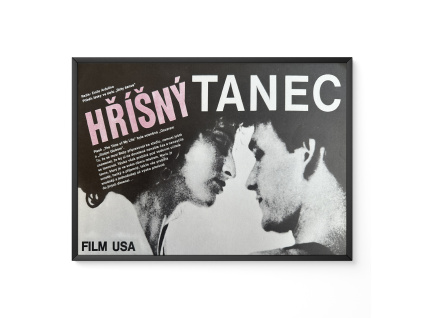 Hříšný tanec - Filmový plakát / Fotoska / Slepka (cca A4)