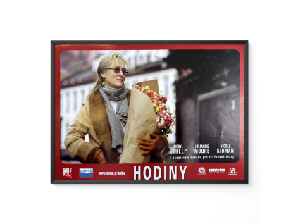 Hodiny - Verze 1 - Filmový plakát / Fotoska / Slepka (cca A4)
