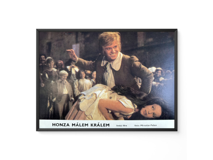 Honza málem králem - Filmový plakát / Fotoska / Slepka (cca A4)