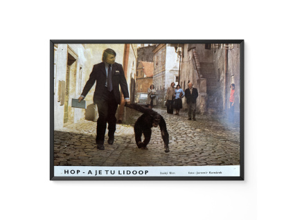 Hop - a je tu lidoop - Filmový plakát / Fotoska / Slepka (cca A4)