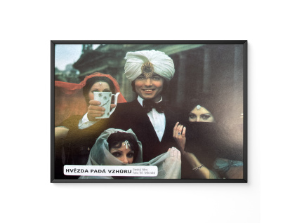 Hvězda padá vzhůru - Filmový plakát / Fotoska / Slepka (cca A4)