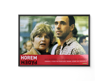 Horem pádem - Verze 2 - Filmový plakát / Fotoska / Slepka (cca A4)