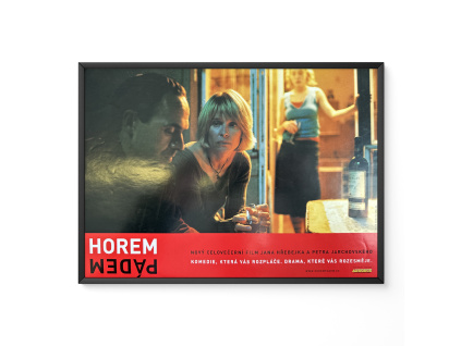 Horem pádem - Verze 3 - Filmový plakát / Fotoska / Slepka (cca A4)