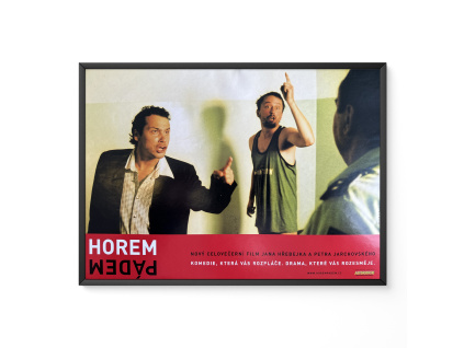 Horem pádem - Verze 5 - Filmový plakát / Fotoska / Slepka (cca A4)