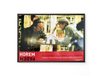 Horem pádem - Verze 7 - Filmový plakát / Fotoska / Slepka (cca A4)
