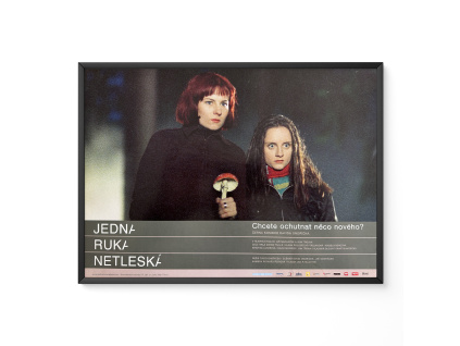Jedna ruka netleská - Verze 1 - Filmový plakát / Fotoska / Slepka (cca A4)