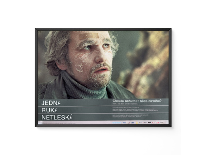 Jedna ruka netleská - Verze 9 - Filmový plakát / Fotoska / Slepka (cca A4)