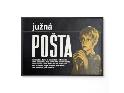 Južná pošta - Filmový plakát / Fotoska / Slepka (cca A4)