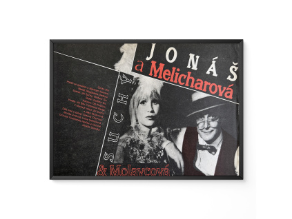 Jonáš a Melicharová - Filmový plakát / Fotoska / Slepka (cca A4)