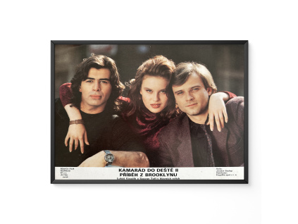Kamarád do deště II - Příběh z Brooklynu - Verze 3 - Filmový plakát / Fotoska / Slepka (cca A4)