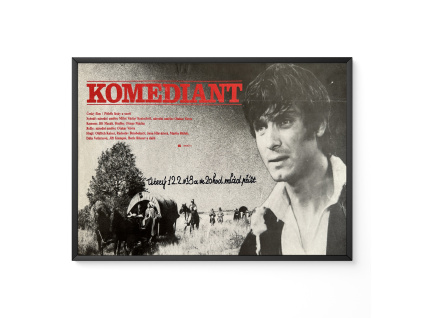 Komediant - Filmový plakát / Fotoska / Slepka (cca A4)