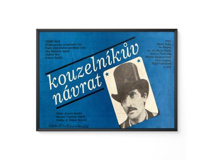 Kouzelníkův návrat - Filmový plakát / Fotoska / Slepka (cca A4)