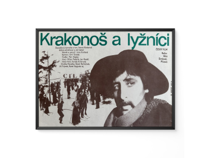 Krakonoš a lyžníci - Verze 1 - Filmový plakát / Fotoska / Slepka (cca A4)