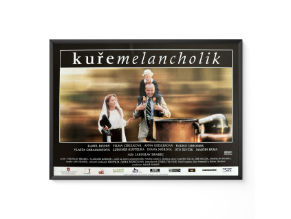 Kuře melancholik - Verze 4 - Filmový plakát / Fotoska / Slepka (cca A4)