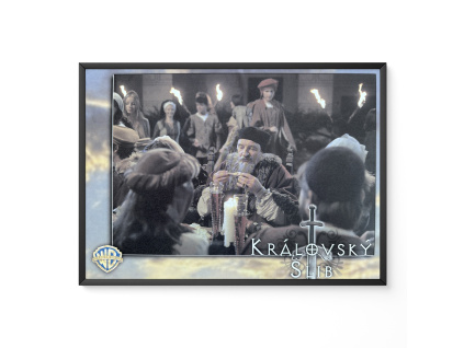 Královský slib - Verze 1 - Filmový plakát / Fotoska / Slepka (cca A4)