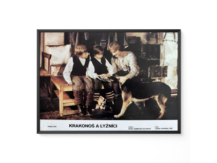 Krakonoš a lyžníci - Verze 8 - Filmový plakát / Fotoska / Slepka (cca A4)