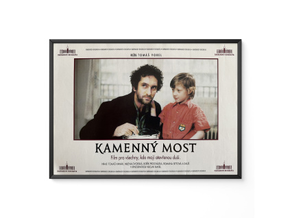Kamenný most - Verze 2 - Filmový plakát / Fotoska / Slepka (cca A4)