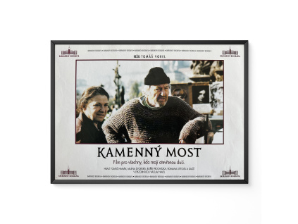 Kamenný most - Verze 3 - Filmový plakát / Fotoska / Slepka (cca A4)