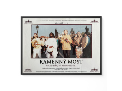 Kamenný most - Verze 4 - Filmový plakát / Fotoska / Slepka (cca A4)
