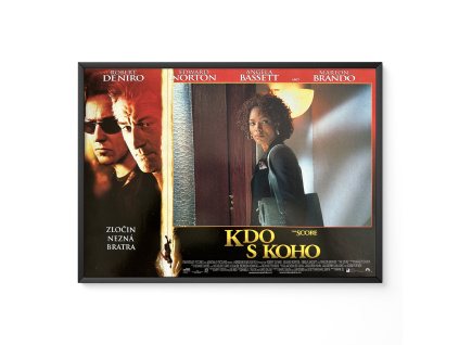 Kdo s koho - Verze 1 - Filmový plakát / Fotoska / Slepka (cca A4)