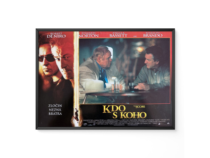 Kdo s koho - Verze 2 - Filmový plakát / Fotoska / Slepka (cca A4)