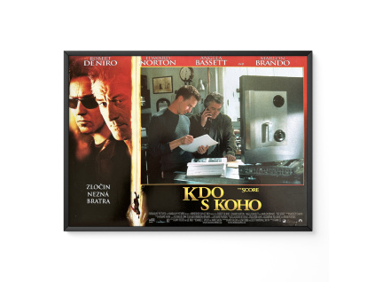 Kdo s koho - Verze 4 - Filmový plakát / Fotoska / Slepka (cca A4)