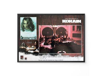 Kokain - Verze 2 - Filmový plakát / Fotoska / Slepka (cca A4)