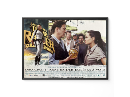 Lara Croft - Tomb Raider: Kolébka života - Verze 1 - Filmový plakát / Fotoska / Slepka (cca A4)