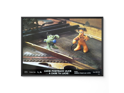 Lucie, postrach ulice, ... a zase ta Lucie! - Verze 6 - Filmový plakát / Fotoska / Slepka (cca A4)