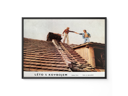 Léto s kovbojem - Verze 1 - Filmový plakát / Fotoska / Slepka (cca A4)
