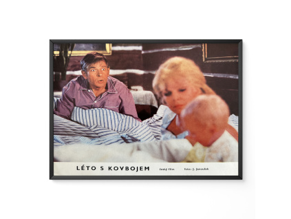 Léto s kovbojem - Verze 2 - Filmový plakát / Fotoska / Slepka (cca A4)