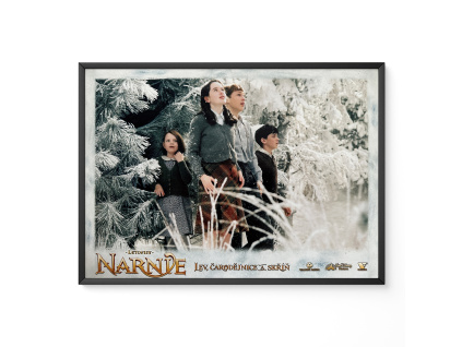 Letopisy Narnie: Lev, čarodějnice a skříň - Verze 1 - Filmový plakát / Fotoska / Slepka (cca A4)